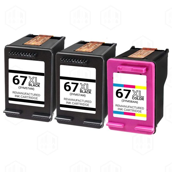 NOPAN-INK  Cartouche d'encre compatible HP Noir + Couleur pour 300 XL + 300  CL